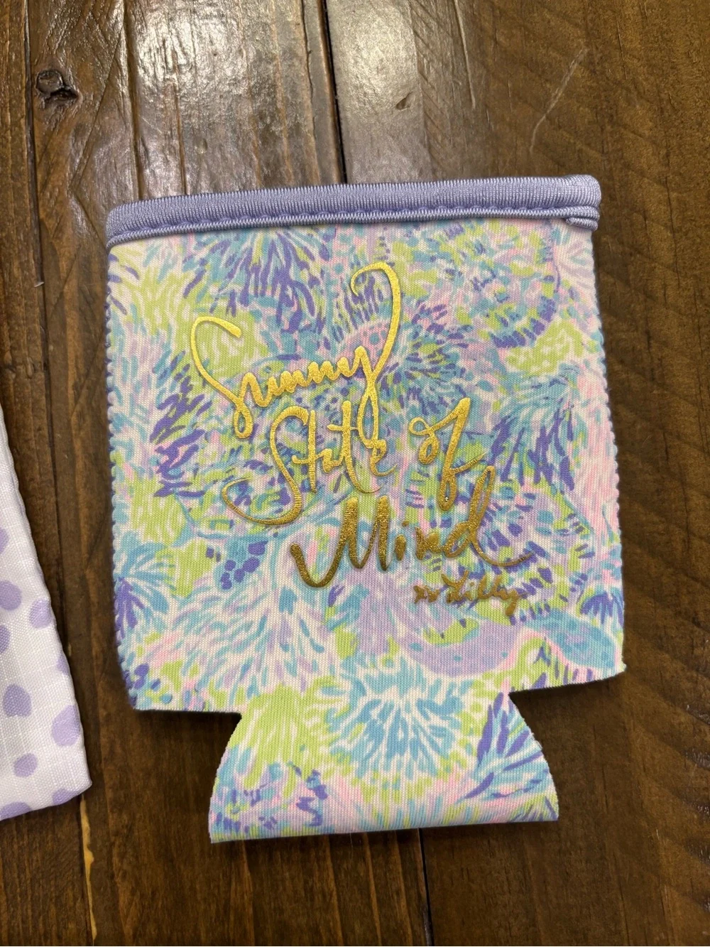 Lilly Pulitzer Cosmetic Pouch with Small Pouch and Koozie